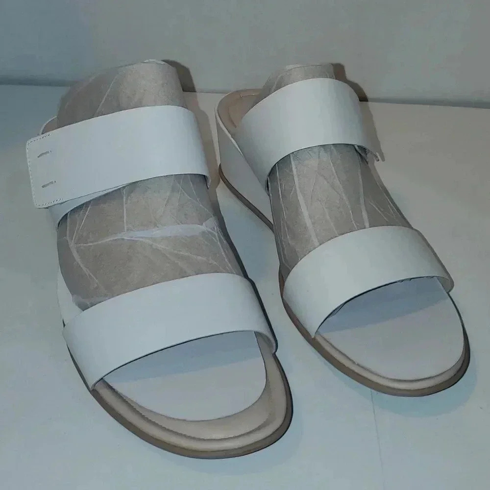 Ecco Shape Wedge Sandal Leather Size EU 41 NWT
